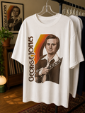 George Jones Retro Portrait Tee