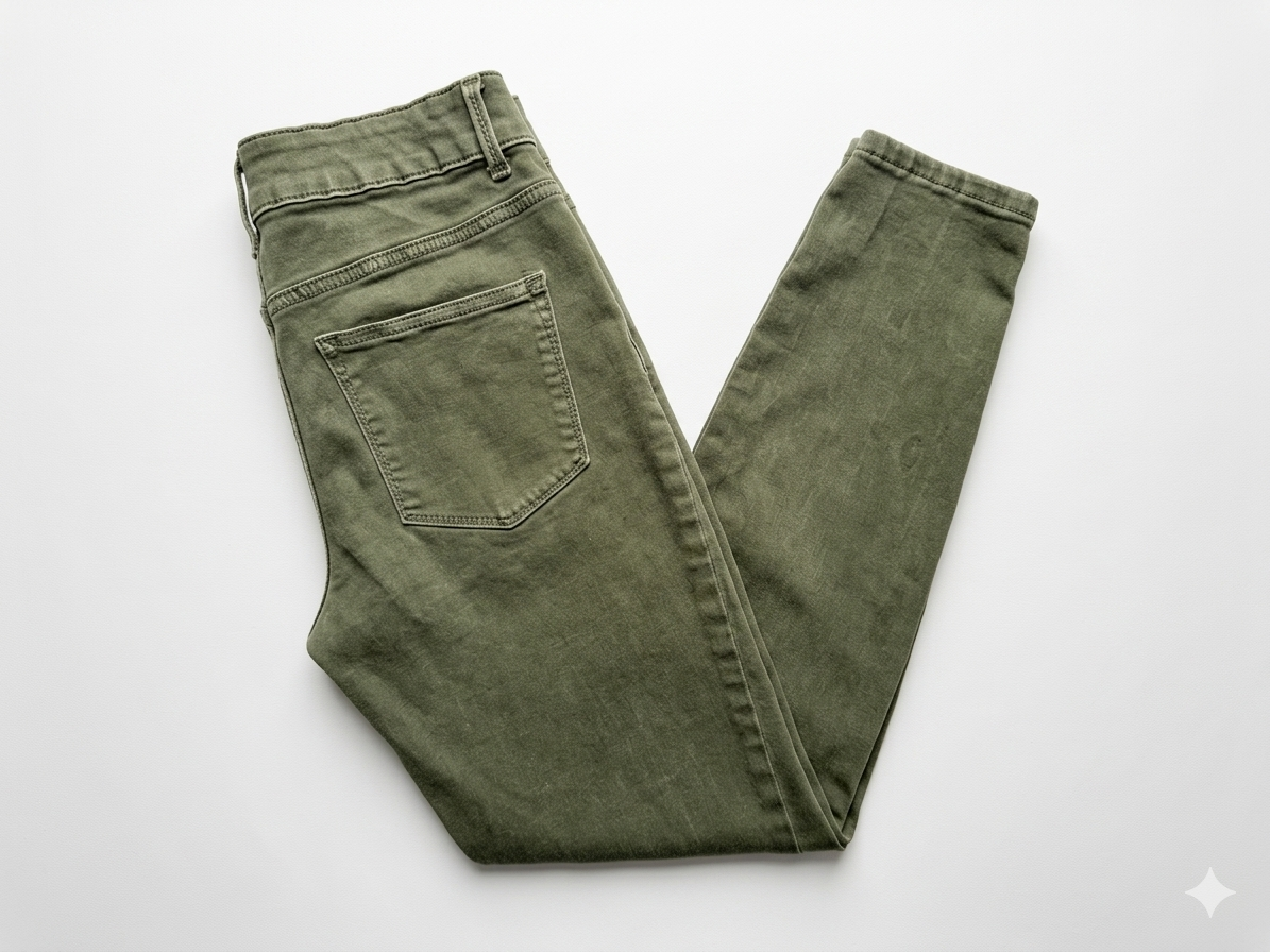 M Jeans by Maurice’s High Rise Skinny Jeans – Olive Green