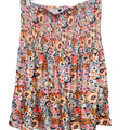 Floral Smocked Strapless Tube Top
