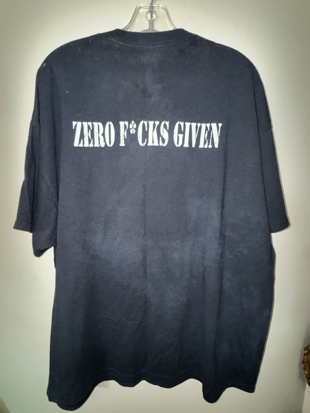 Gilden "Veteran As F*ck" Distressed Black Tee