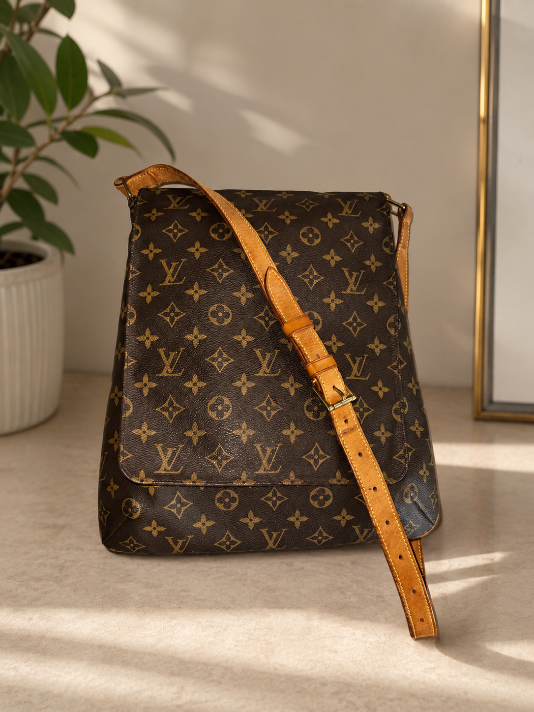 Vintage Louis Vuitton Monogram Musette Salsa Crossbody Bag (03/2000)
