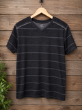 Modern Culture Striped V-Neck Tee