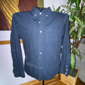Old Navy Men's Dark Blue Button Down Shirt