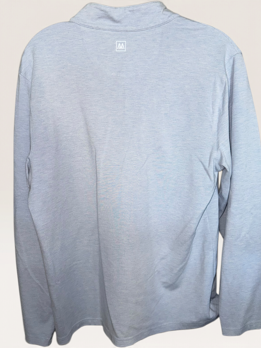 Mizzen+Main Light Blue Performance Quarter-Zip