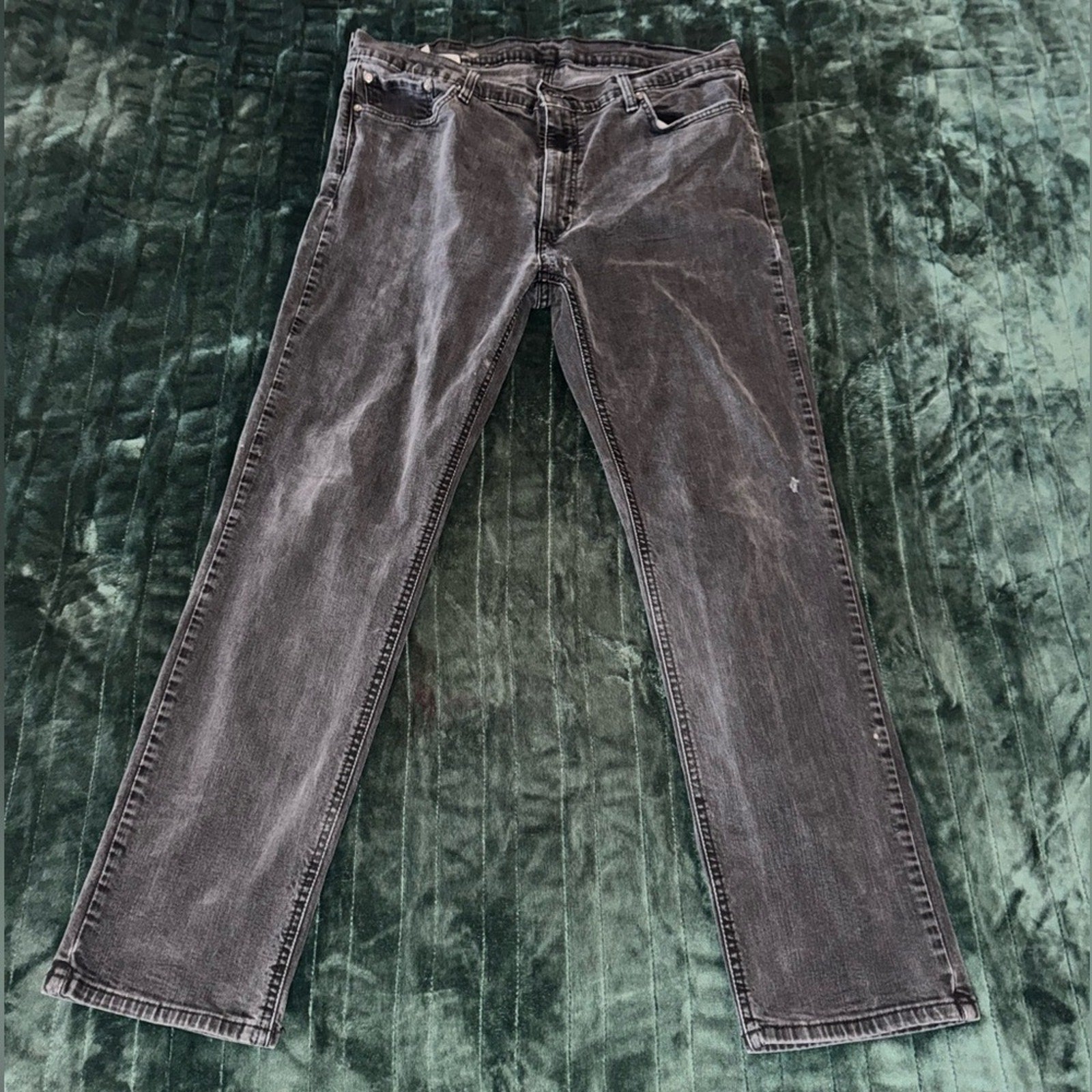 Levi’s 514 Straight Fit Black Wash Work Jeans
