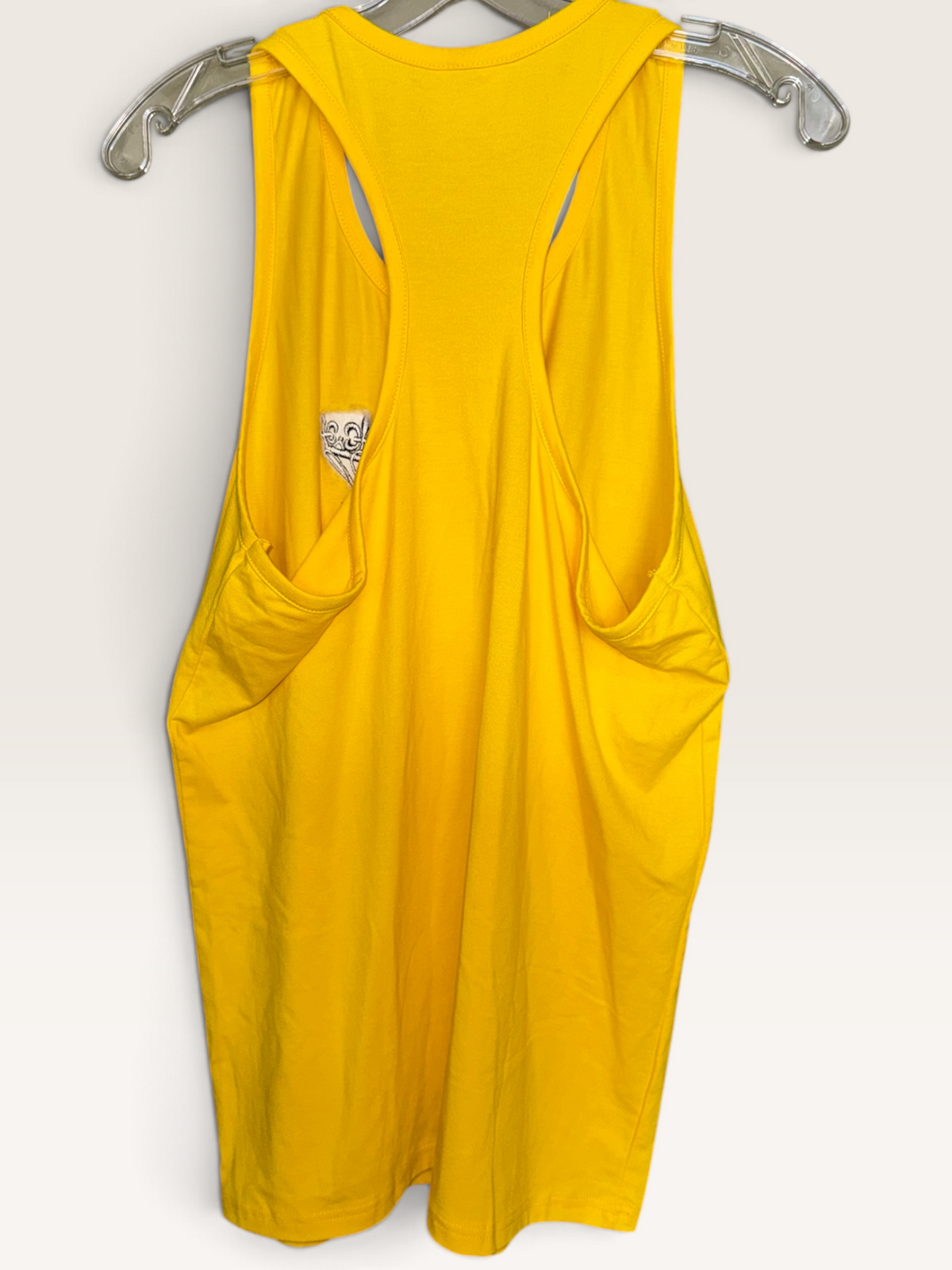 Loyal Fitness Yellow Racerback Tank