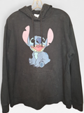 Disney Stitch Black Graphic Pullover Hoodie