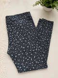 Old Navy Gray Leopard Print Leggings