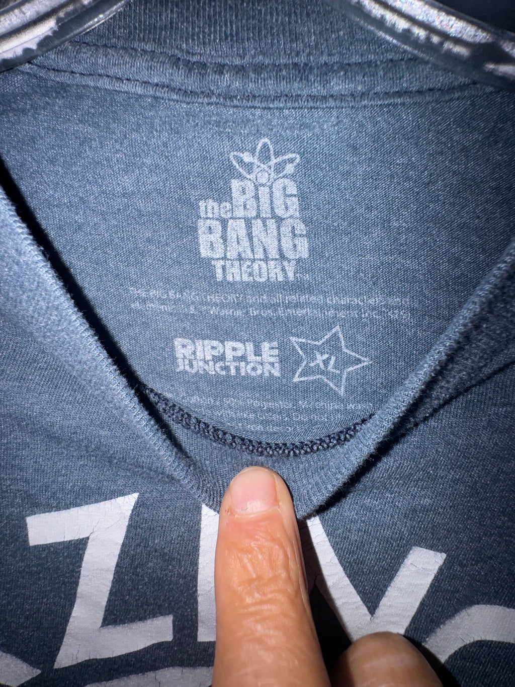 The Big Bang Theory “Bazinga!” Graphic Tee by Ripple Junction