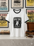 John Lennon “Imagine” New York Ringer Tee