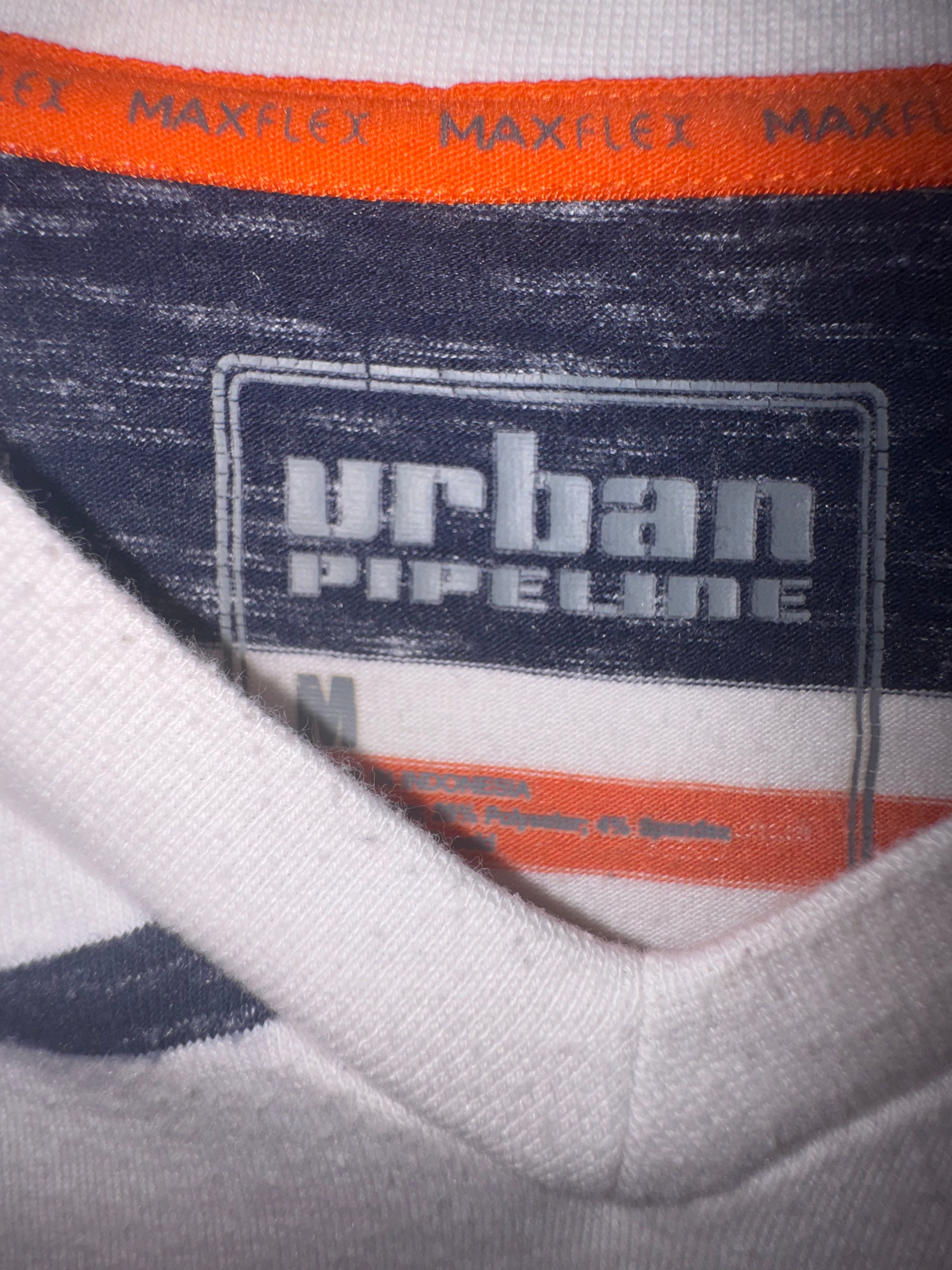 Urban Pipeline Striped V-Neck Tee