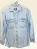 Fashion Passport Light-Wash Denim Shirt
