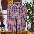 Wrangler Western Plaid Snap Shirt