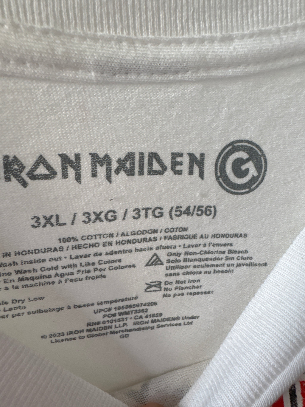 Iron Maiden World Piece Tour Tee