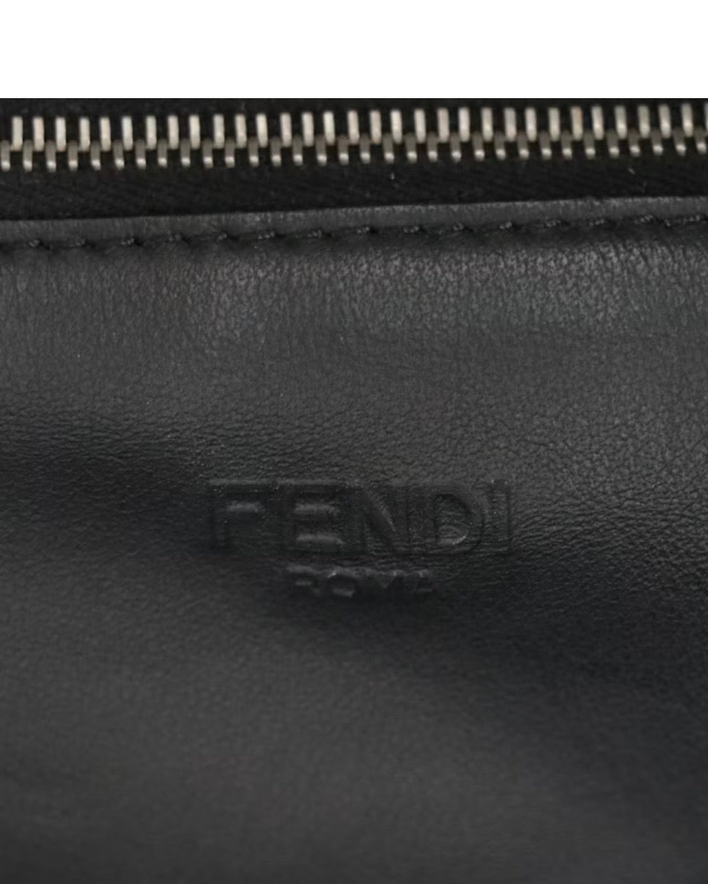 Fendi “Think Fendi Believe in Love” Large Nylon Shopper Tote