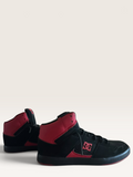 DC Shoes Cure Hi Top Leather Skate Sneakers