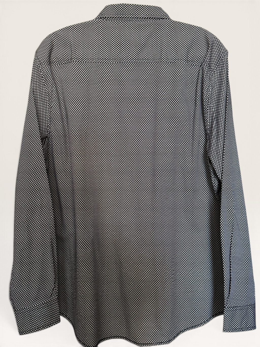 Kenneth Cole New York Black & White Geometric Shirt