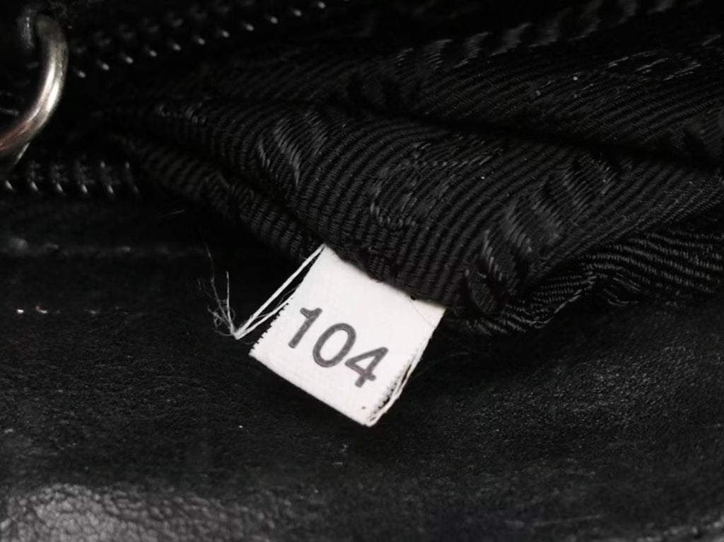 Vintage Prada Black Nylon Leather Bowler Bag - Milano Italy (2000)