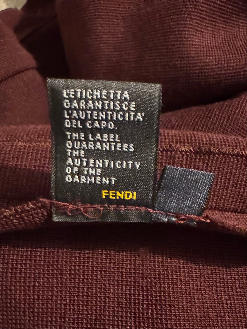 Fendi High-Neck Dress