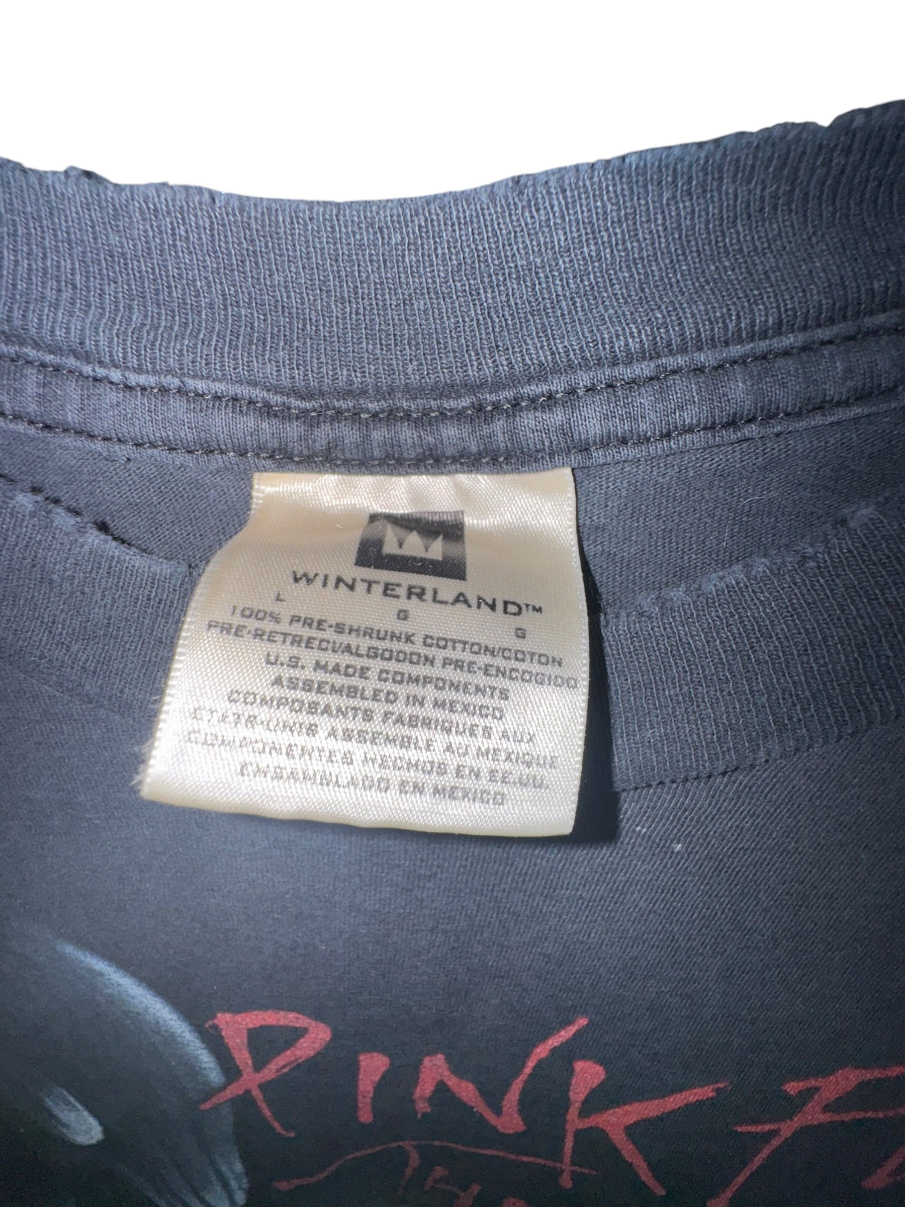 Pink Floyd The Wall Winterland Black Graphic Tee