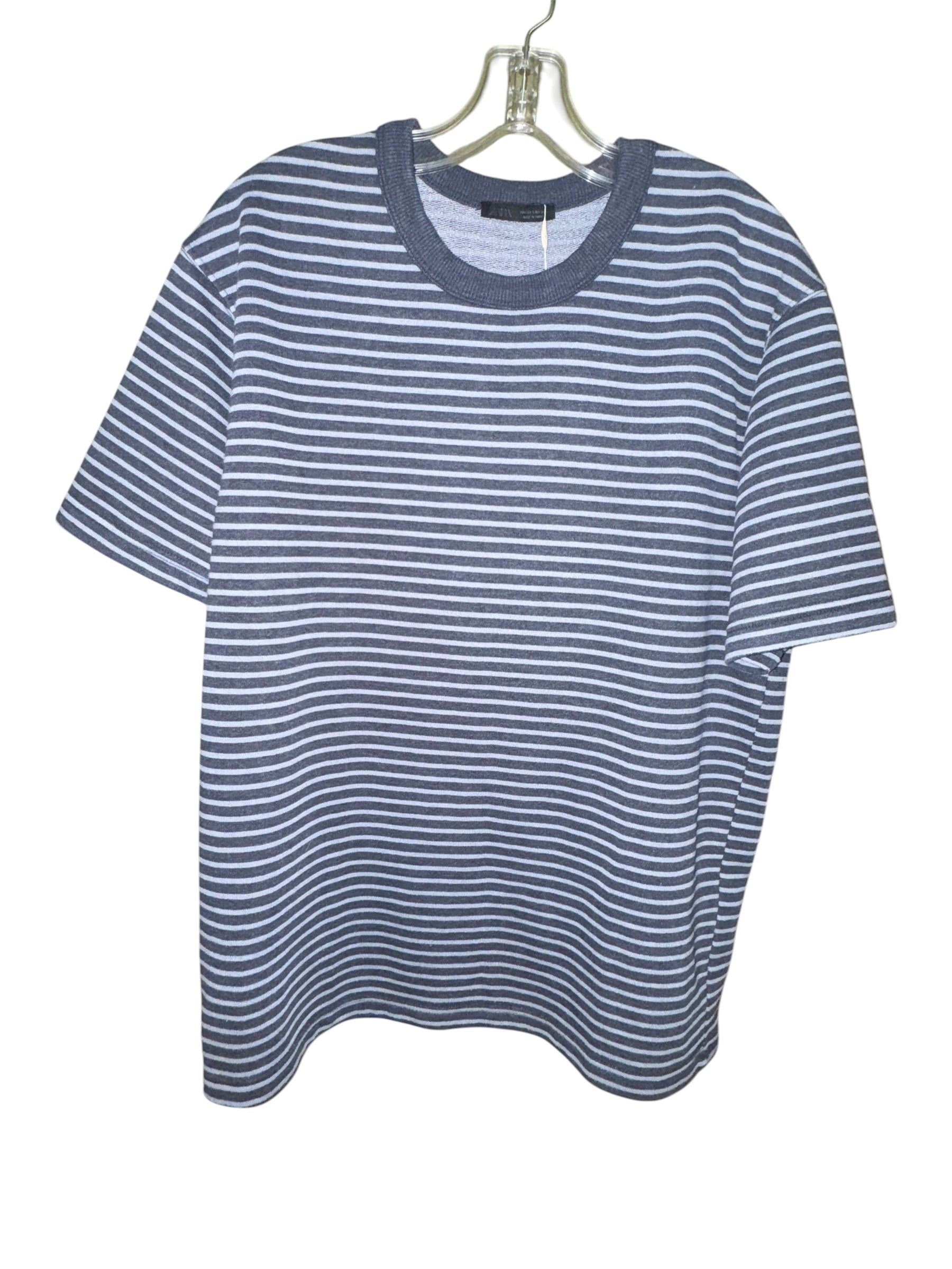 Zara Striped Knit T-Shirt