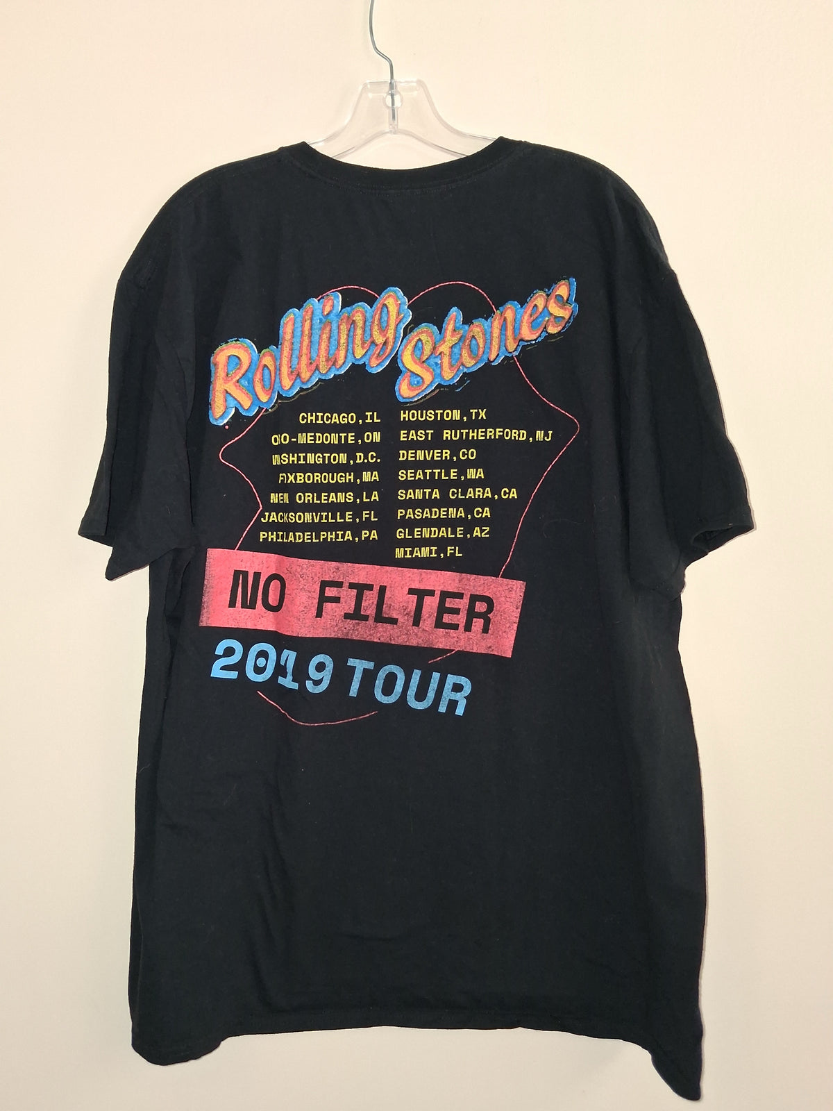 Rolling Stones No Filter 2019 Tour Tee