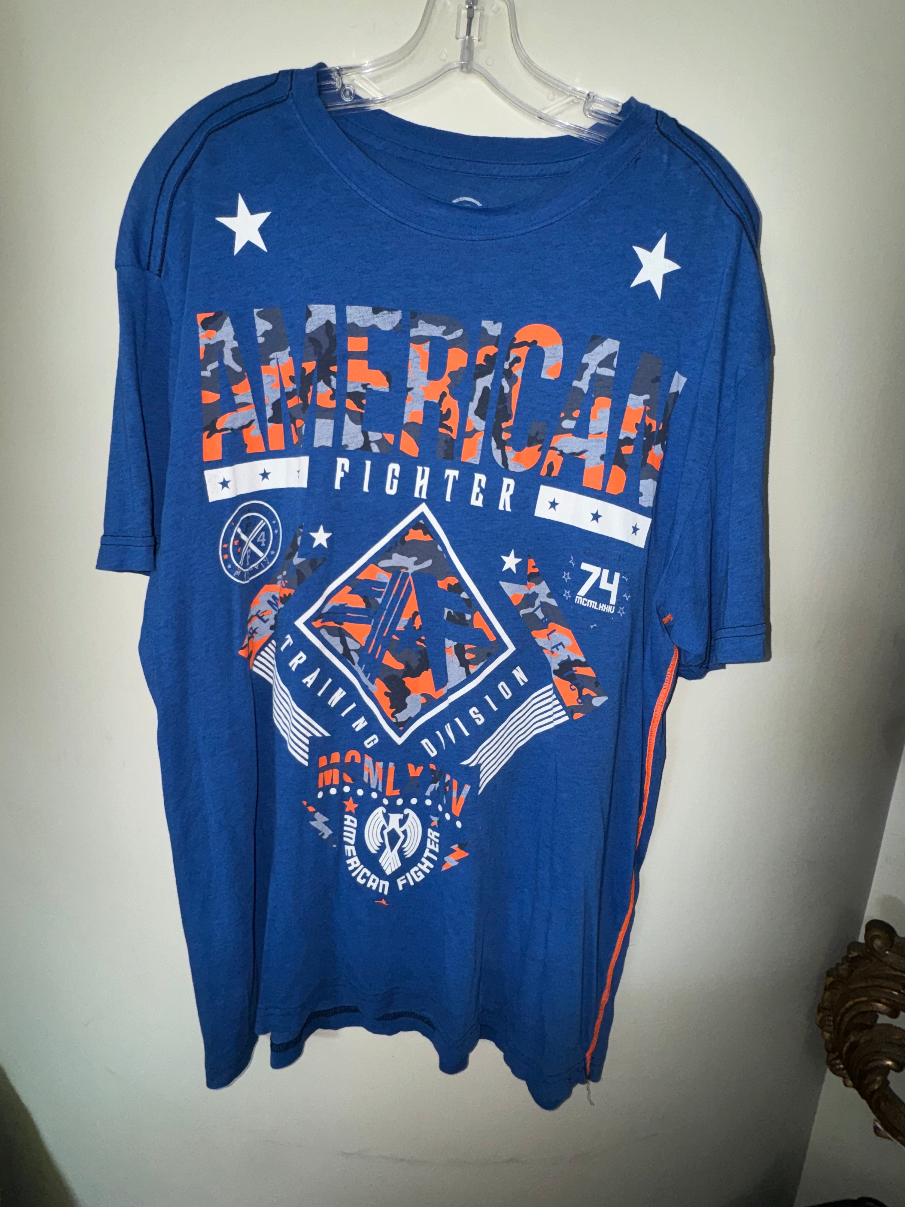 American Fighter Blue "Training Division" Tee