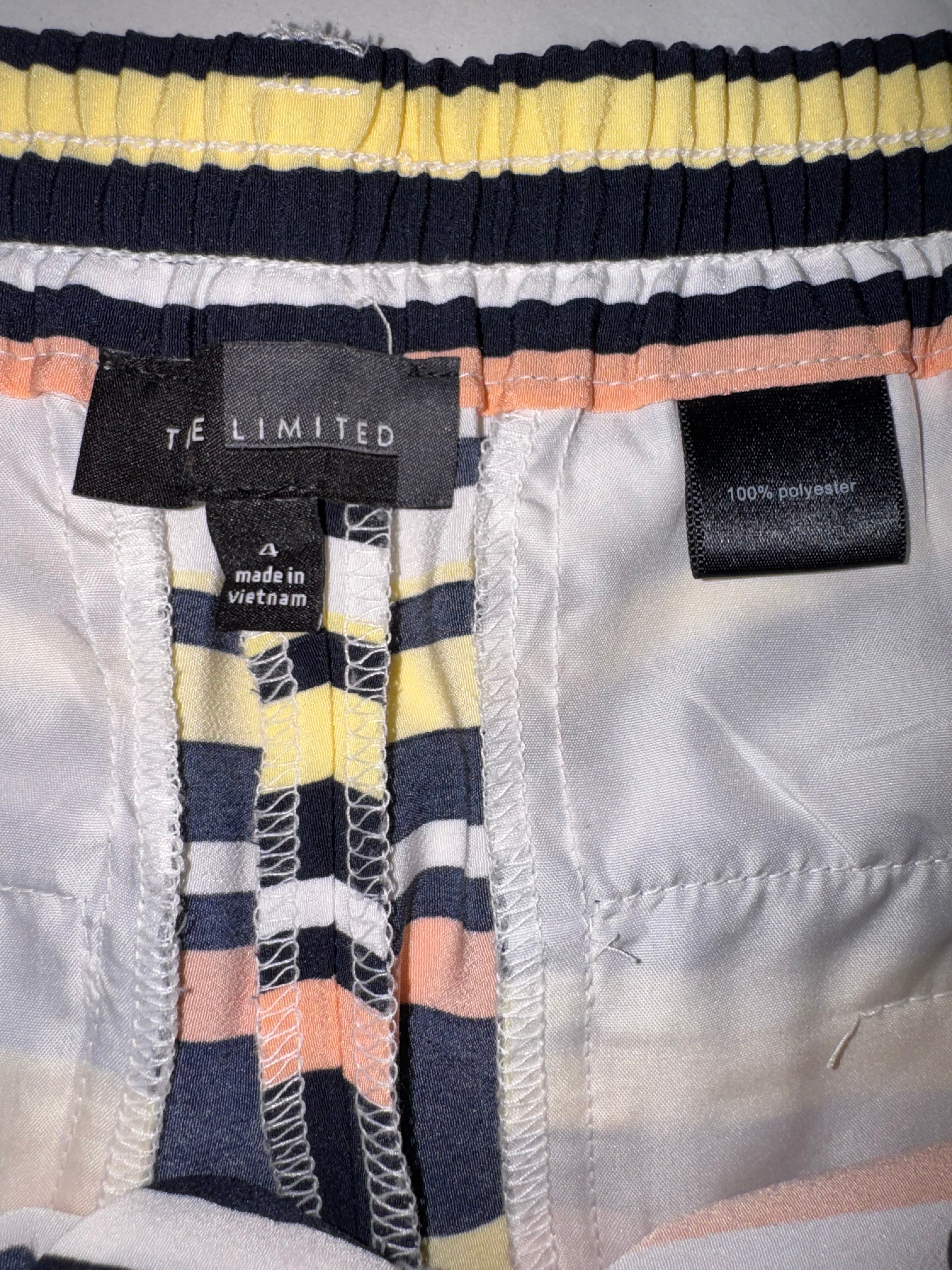 The Limited Striped Tailored Shorts Women’s