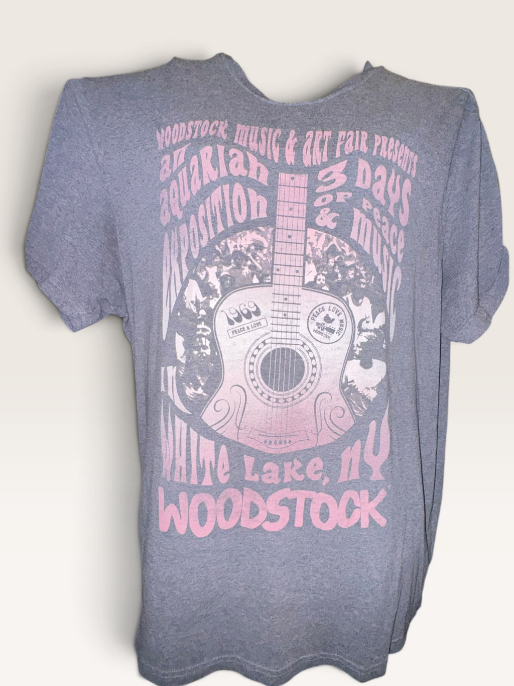 Woodstock 1969 Music & Art Fair Graphic T-Shirt