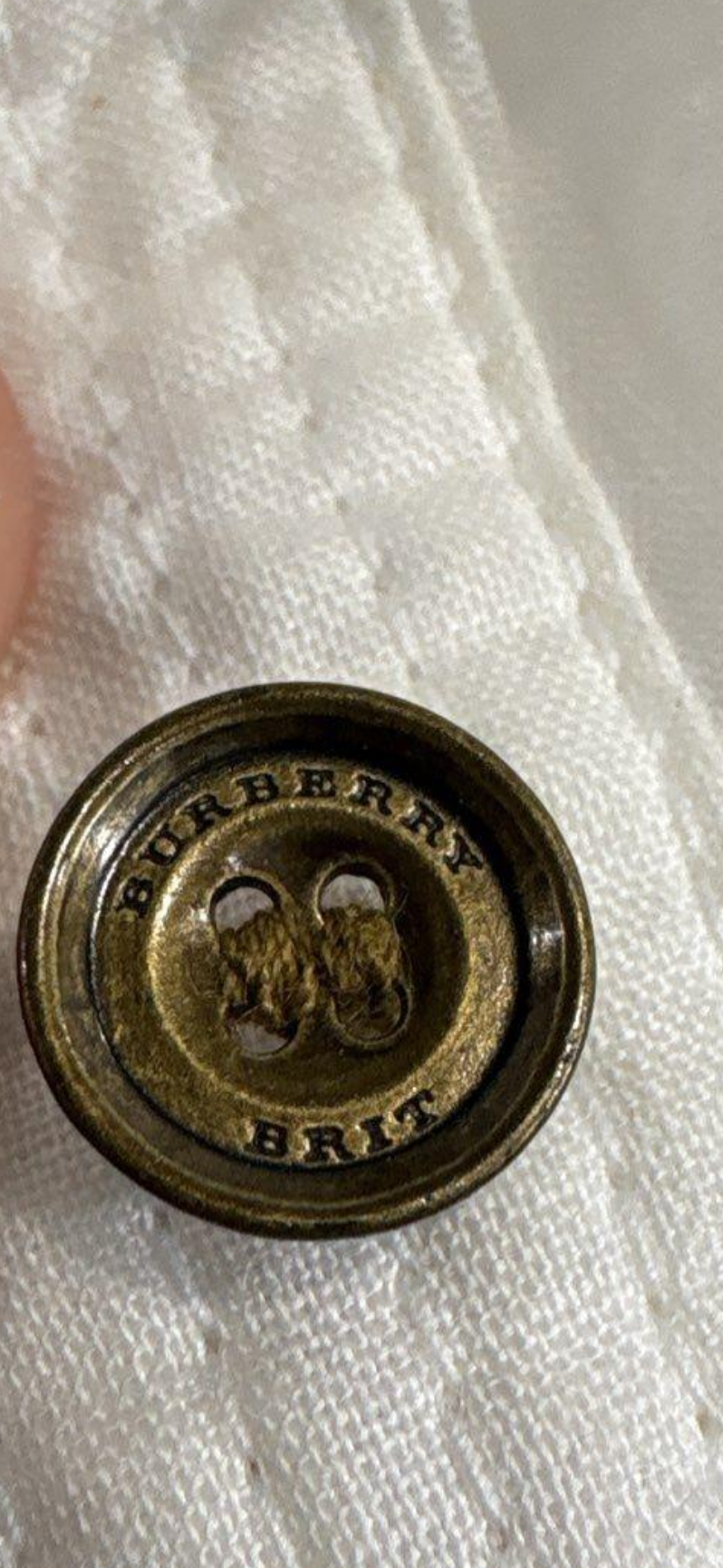 Burberry Brit Sheer White Tunic Shirt Blouse Nova Check Cuffs