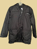 Calvin Klein Jeans Black Hooded Utility Parka Coat