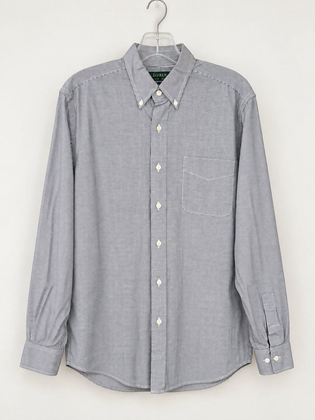 Lauren Ralph Lauren Microcheck Cotton Shirt