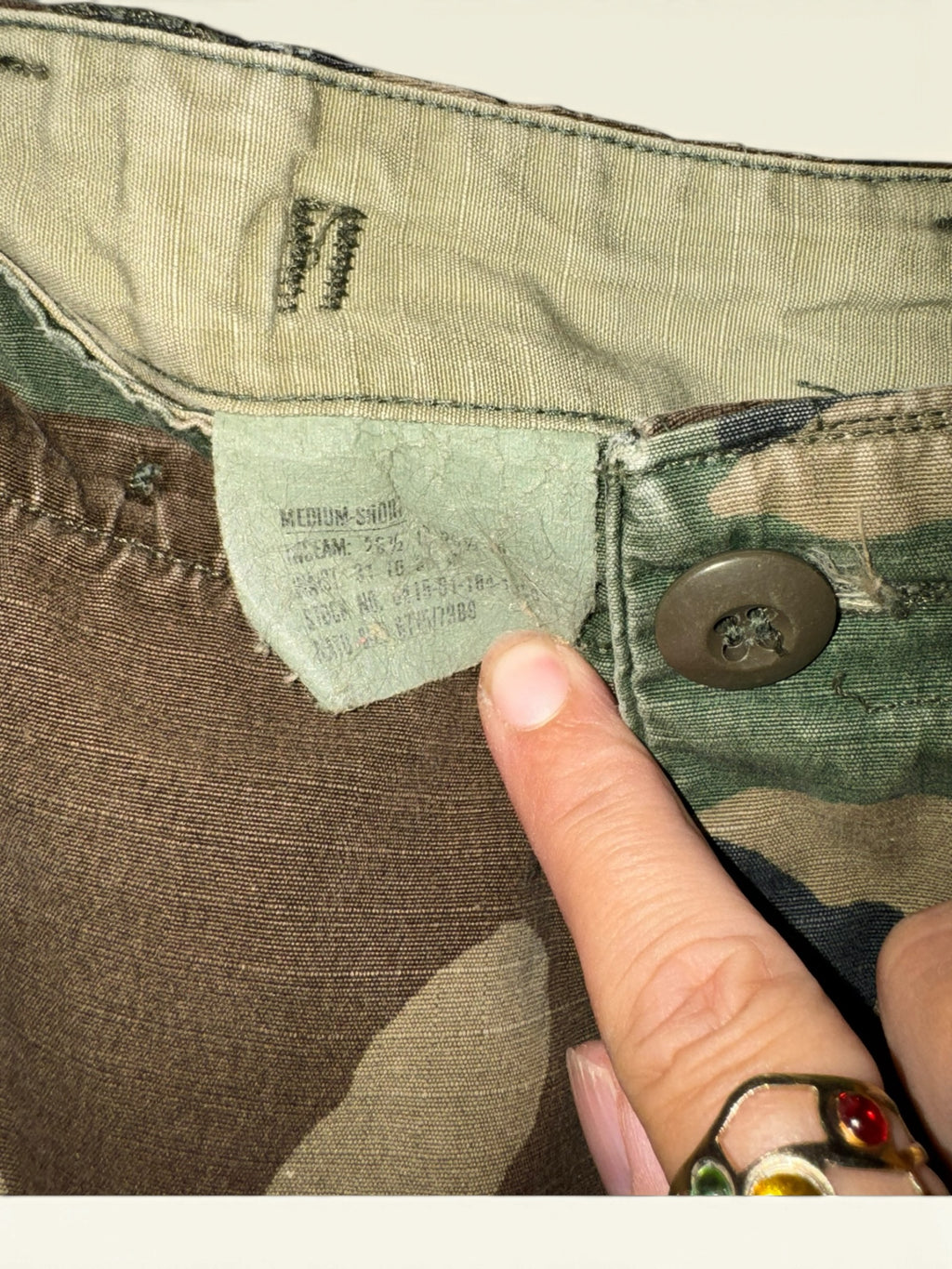 Woodland Camouflage Cargo Pants
