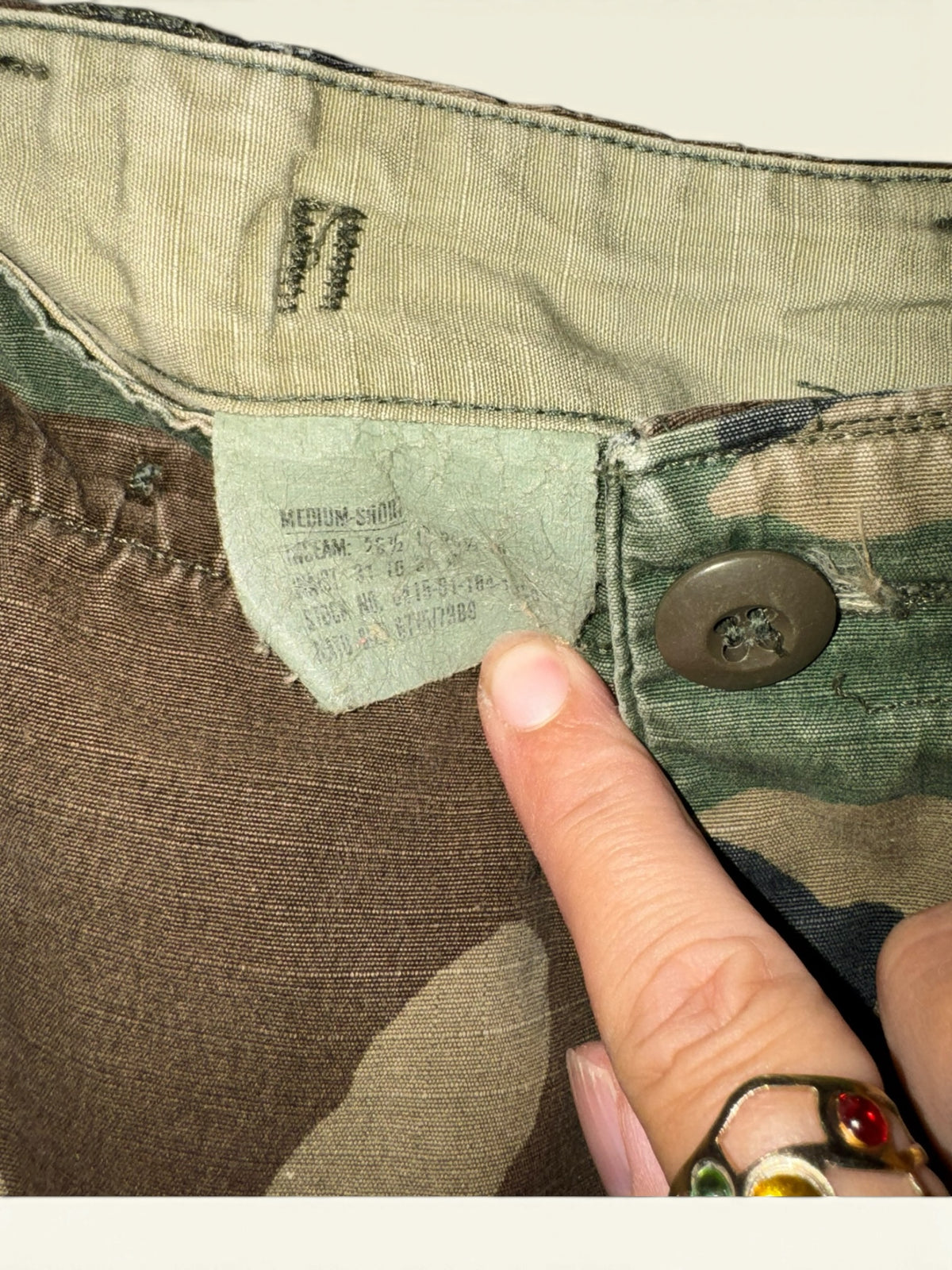 Woodland Camouflage Cargo Pants