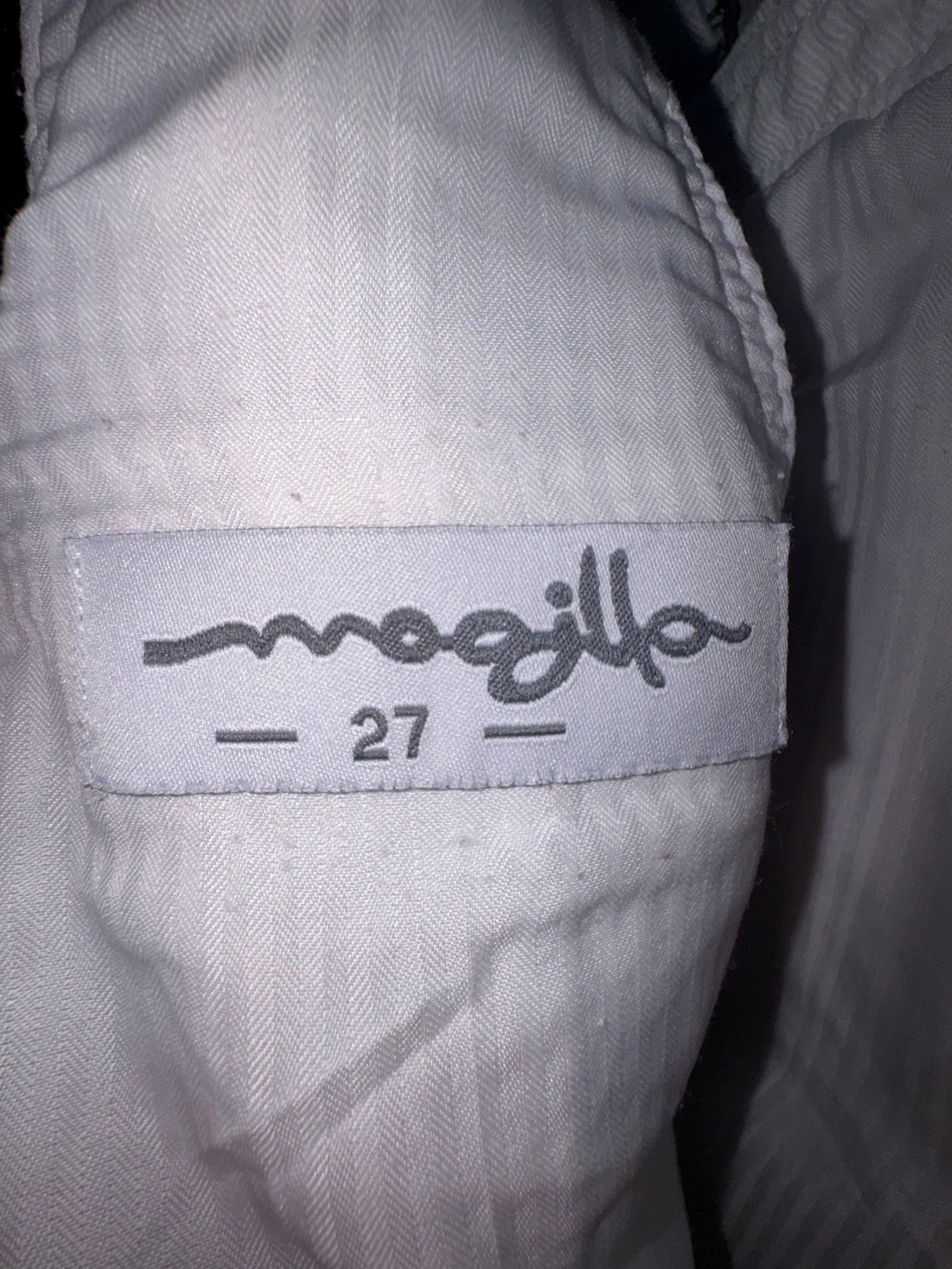 Magilla White Distressed Denim Overalls | Skinny Fit Overalls