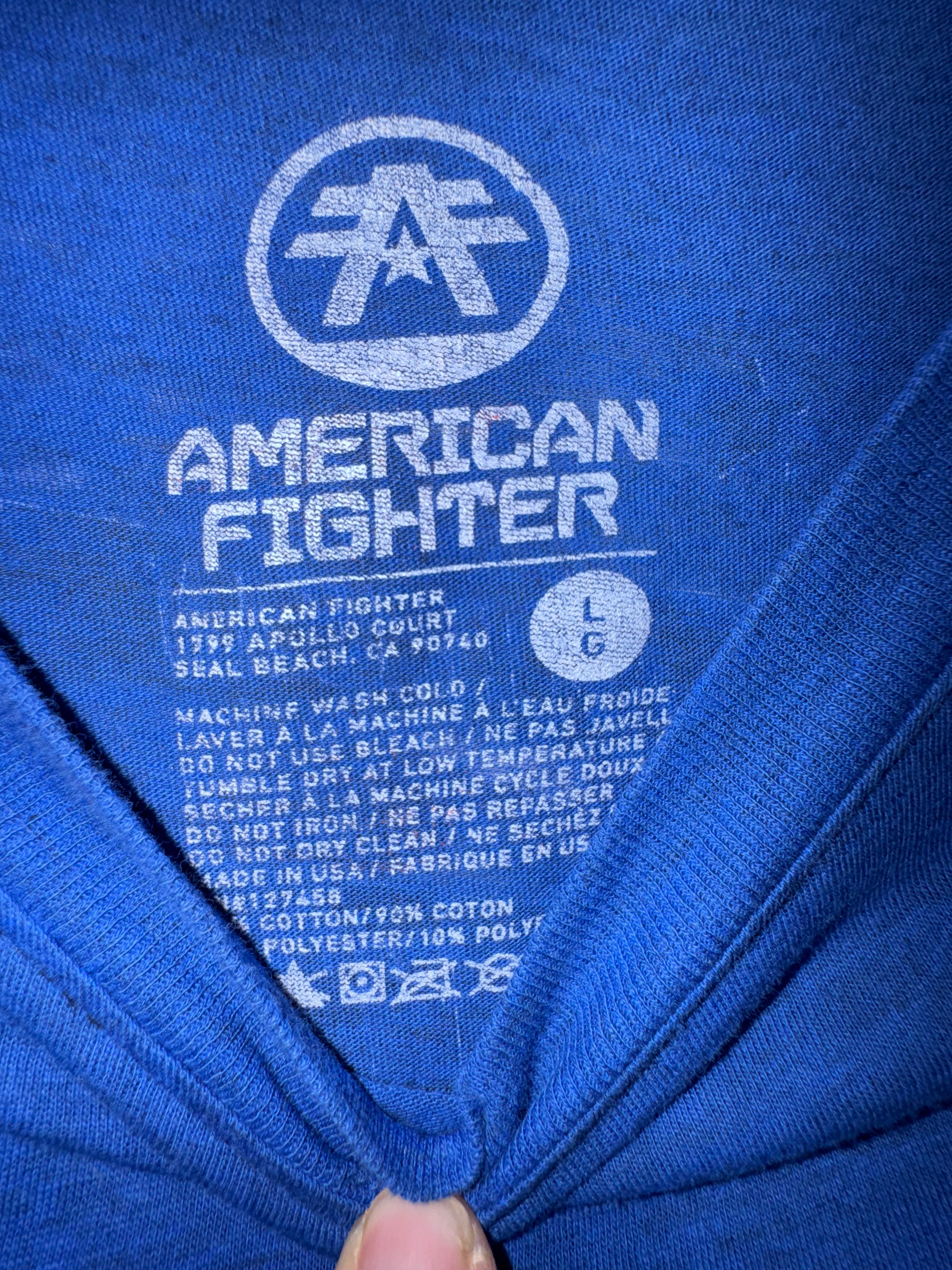 American Fighter Blue "Training Division" Tee
