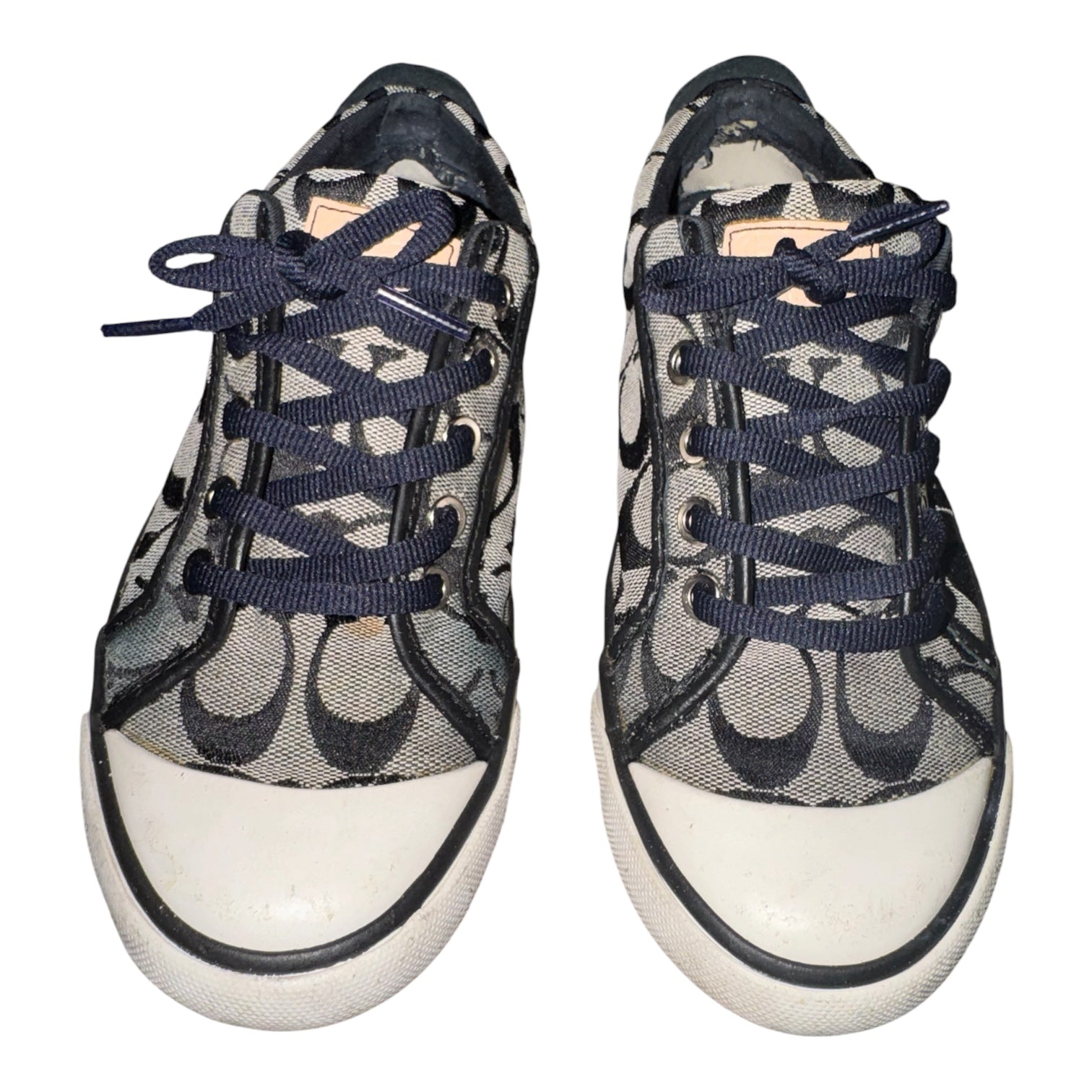 Coach Barrett Signature C Canvas Low-Top Sneakers