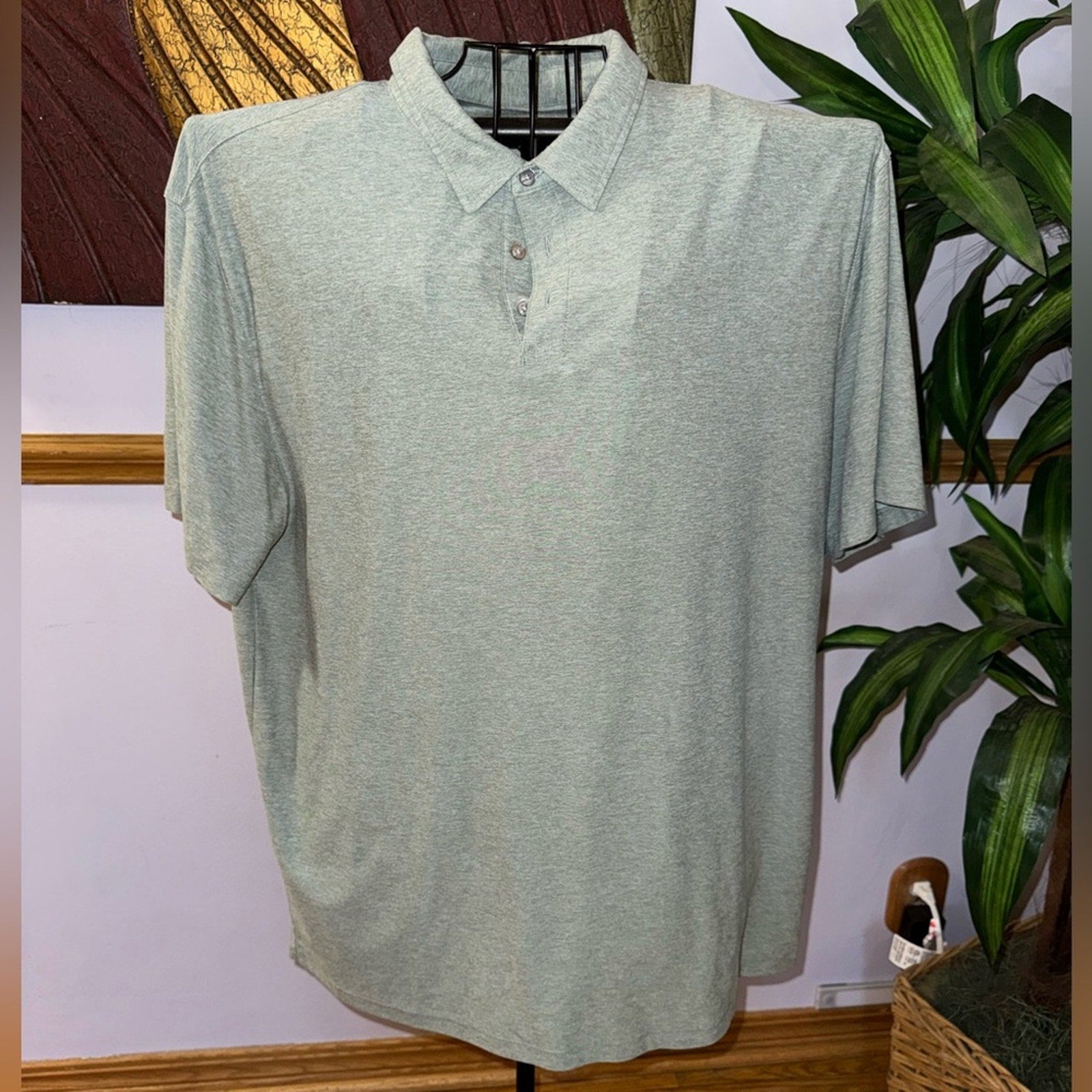 Columbia Omni-Wick Men's Green Polo Shirt