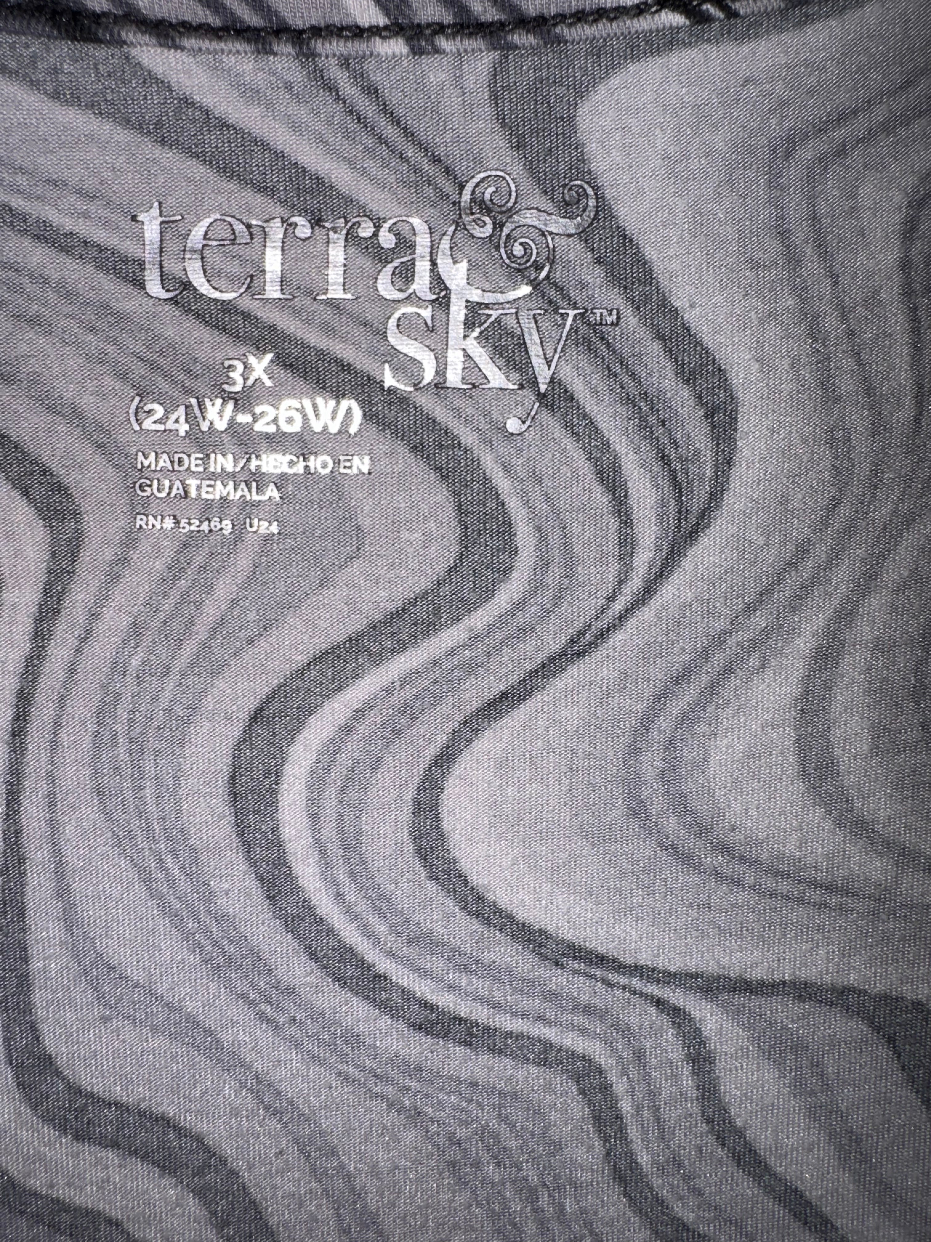 Terra & Sky Abstract Swirl Tunic