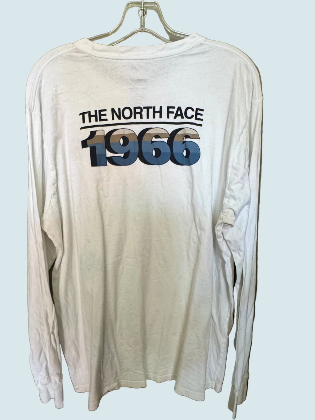 The North Face 1966 White Long-Sleeve Graphic Tee