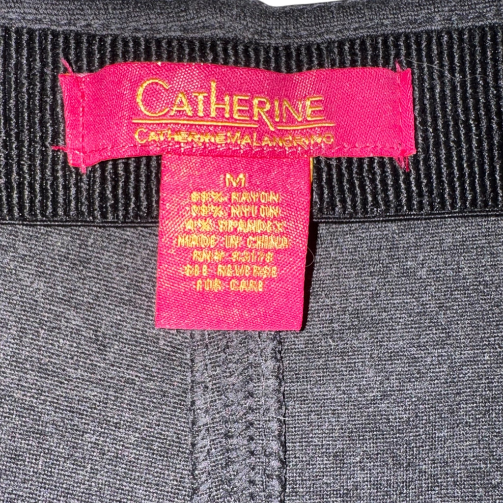 Catherine’s Black Pull-On Knit Skirt