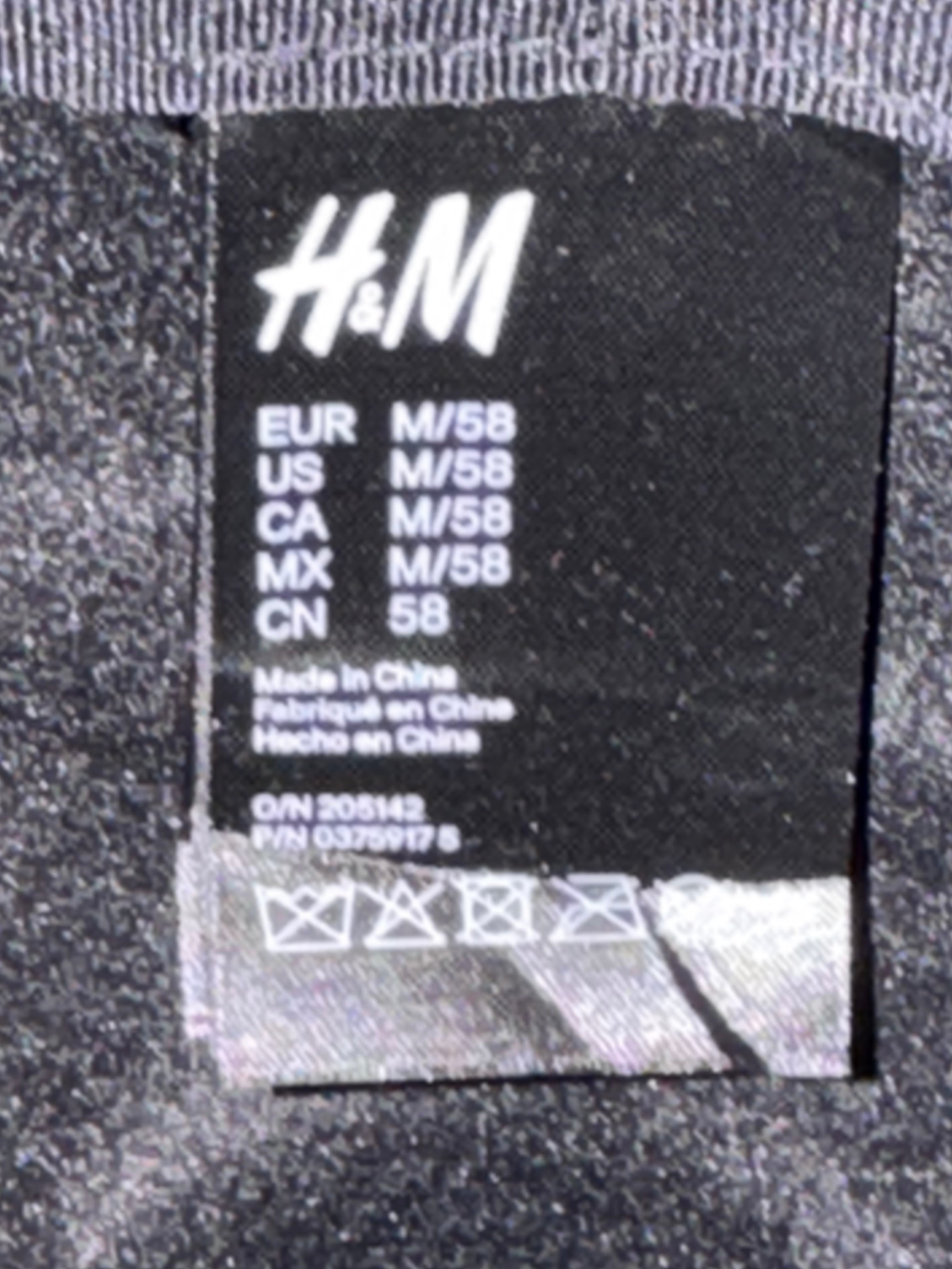 H&M Black Wide Brim Fedora Hat | Classic Wool-Blend Style