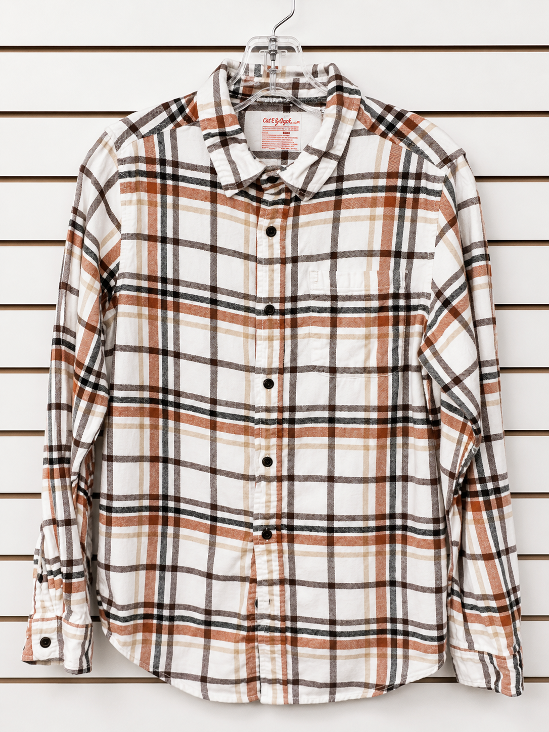 Cat & Jack Plaid Flannel Shirt