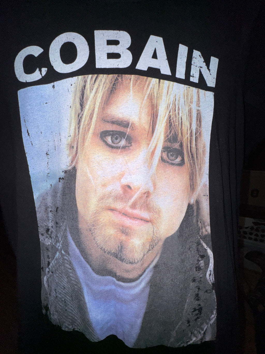 Kurt Cobain Portrait Graphic Tee