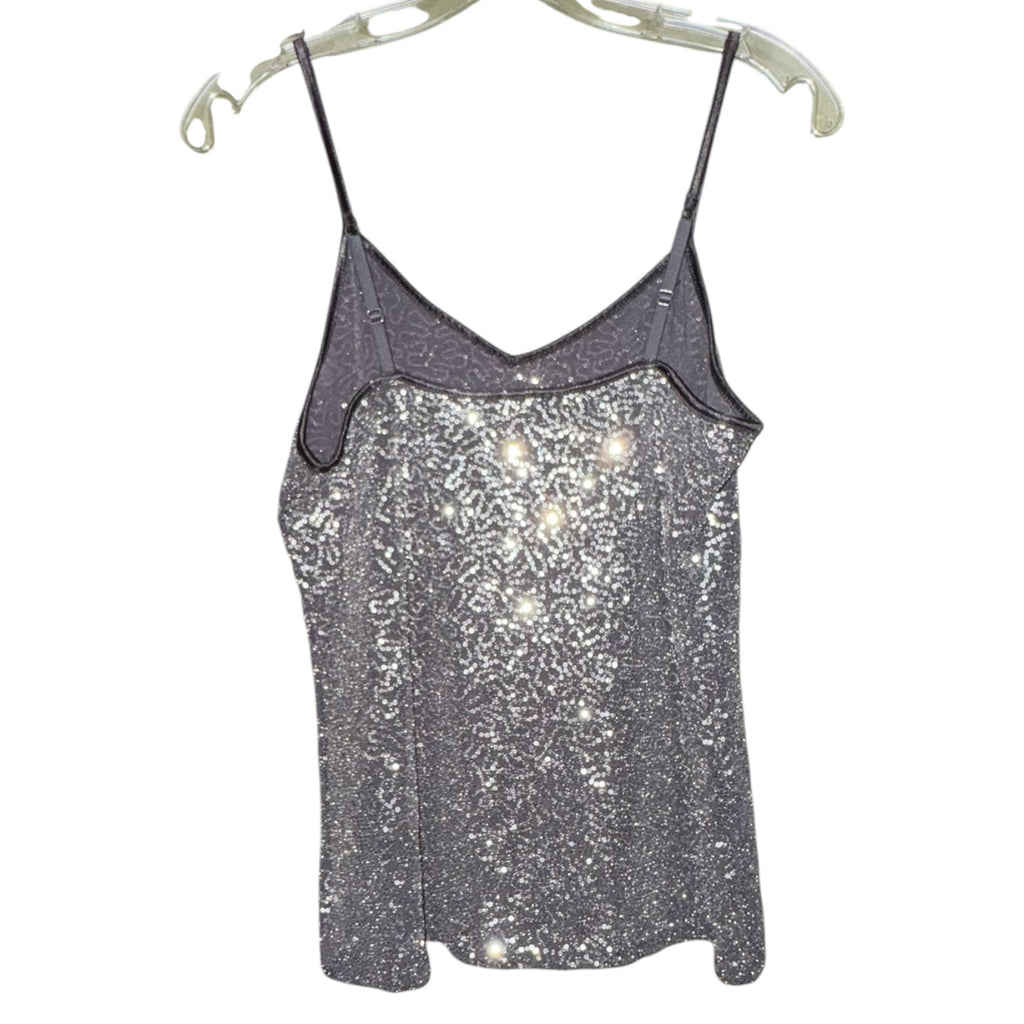 Express Silver Sequin Camisole