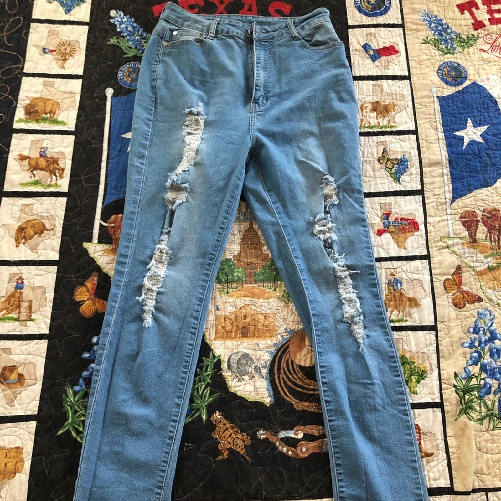 High waisted Jeans