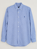 Ralph Lauren Blue & White Gingham Button-Down