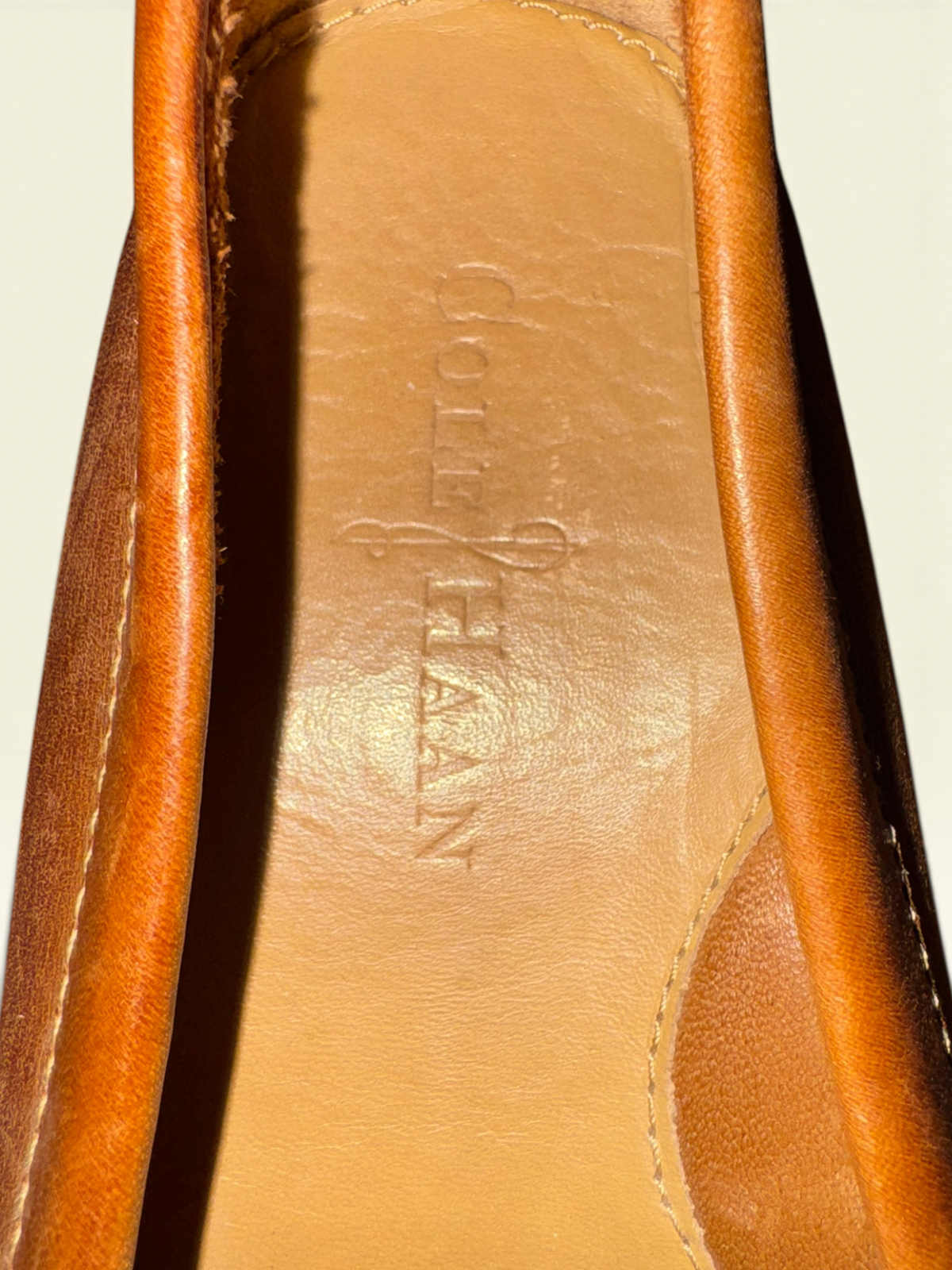 Cole Haan Grant Canoe Leather Penny Loafers