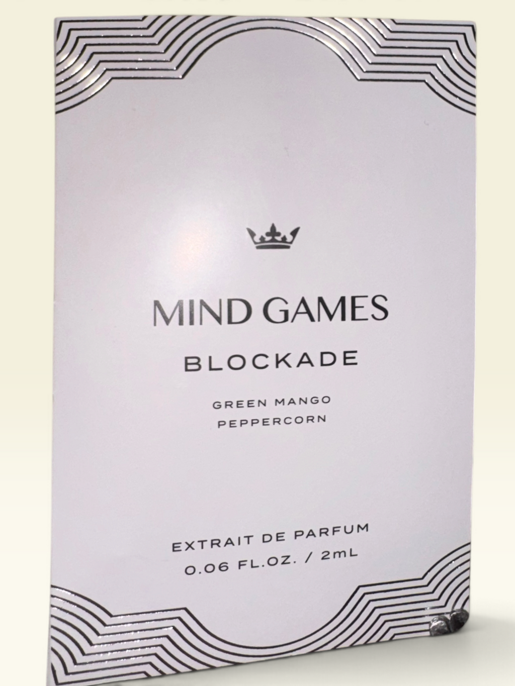 Mind Games Blockade Extrait de Parfum Sample