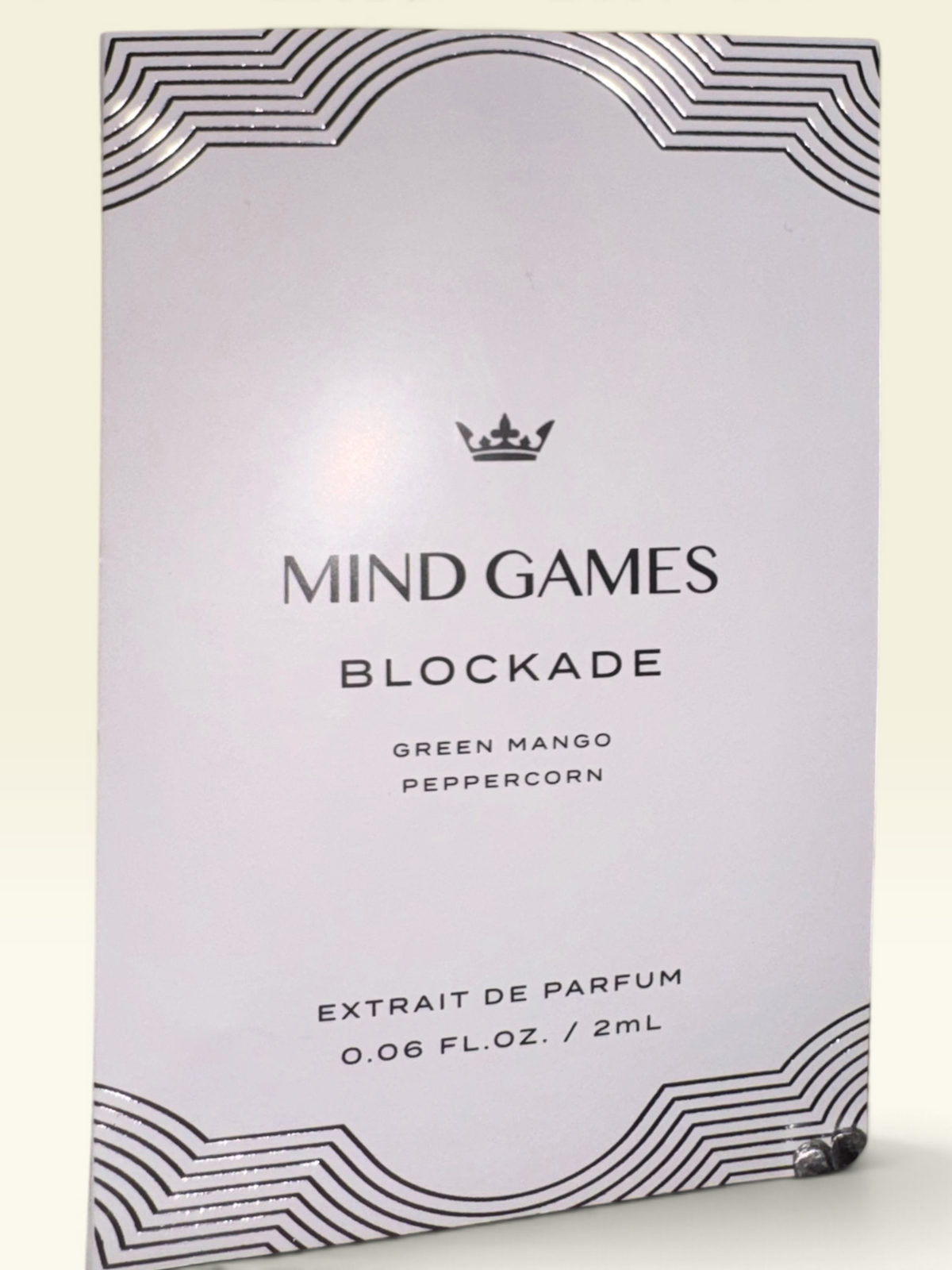 Mind Games Blockade Extrait de Parfum Sample